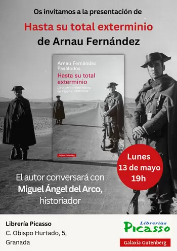 Presentación del Libro “HASTA SU TOTAL EXTERMINIO. La guerra antipartisana en España, 1936-1952” 