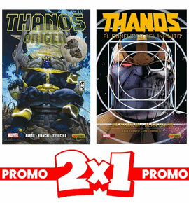 2X1 THANOS EL CONFLICTO DEL INFINITO + THANOS ORIGENES