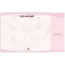 PLANIFICADOR SEMANAL LA VECINA RUBIA