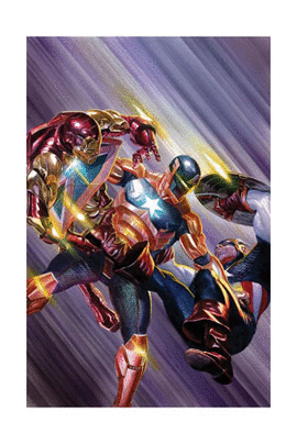 CAPITAN AMERICA Y IRON MAN  04 DE 05