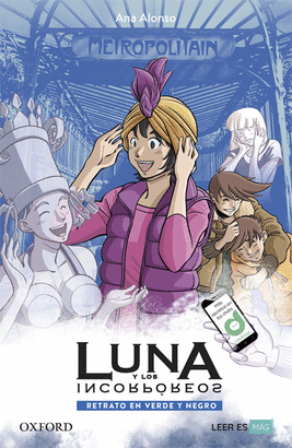 RETRATO EN VERDE Y NEGRO LUNA Y LOS INCORPOREOS