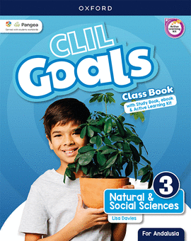 CLIL GOALS NATURAL & SOCIAL SCIENCES 3. CLASS BOOK PACK (ANDALUSIA)