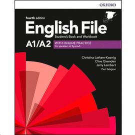 ENGLISH FILE A1/A2 PACK ST+WB WITHOUT KEY