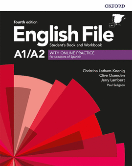 ENGLISH FILE A1 A2 4TH EDITION PACK ST+WB WITH KEY