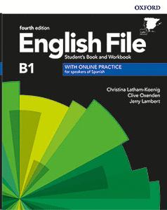 ENGLISH FILE B1 ST + WB  PACK WITH KEY STUDENTS BOOK  WORKBOOK