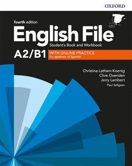 ENGLISH FILE A2 B1  PRE INTERMEDIATE PACK  STUDENTS BOOK AND WORKBOOK WITH KEY WITH ONLINE PRACTICE