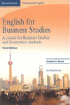 ENGLISH FOR BUSINESS STUDIES STD 3ª EDITION