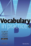 VOCABULARY IN PRACTICE 4 WITH TEST