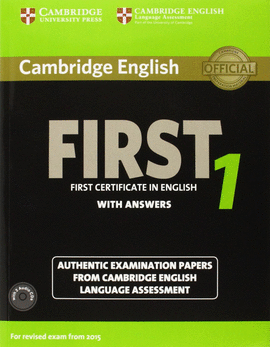 CAMBRIDGE ENGLISH FIRST 1 ST WITH ANSWER + AUDIO CD (2)