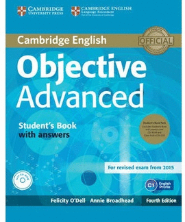 OBJECTIVE ADVANCED STUDENTS BOOK PACK WITH ANSWERS