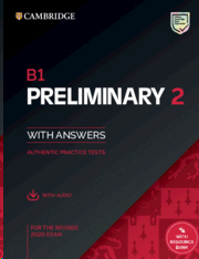 B1 PRELIMINARY 2 STUDENTS PACK ST+ANSWERS+ AUDIO