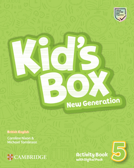 KIDS BOX NEW GENERATION LEVEL 5 ACTIVITY BOOK WITH DIGITAL PACK BRITISH ENGLISH