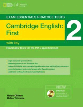 EXAM ESSENTIALS PRACTICE TEST 2 FIRST WITHOUT KEY + DVD ROM