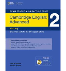 EXAM ESSENTIALS PRACTICE TEST 2 ADVANCED WITHOUT KEY + DVD ROM