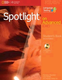 SPOTLIGHT ADVANCED STUDENTS BOOK + DVD ROM