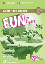 FUN FOR FLYERS TEACHERS BOOK WITH DOWNLOADABLE AUDIO