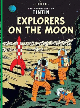 TINTIN EXPLORERS ON THE MOON
