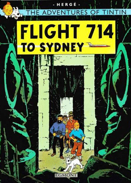 TINTIN FLIGHT 714 TO SYDNEY
