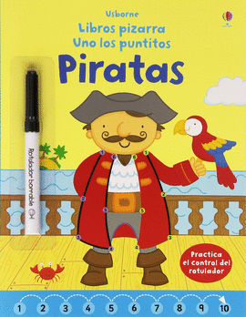 UNO LOS PUNTITOS LIBRO PIZARRA PIRATAS
