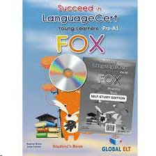 SUCCEED IN LANGUAGECERT YLE PRE A1  FOX  4 PRACTICE TESTS