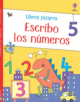 LIBROS PIZARRA ESCRIBO LOS NUMEROS