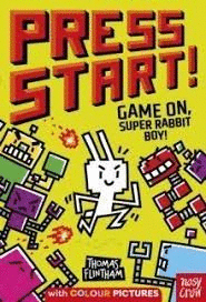 PRESS START GAME ON SUPER RABBIT BOY