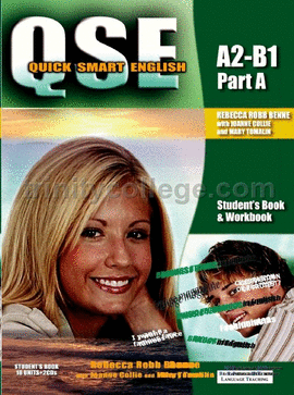 QSE QUICK SMART ENGLISH A2 B1 PART A STUDENTS BOOK + WORKBOOK