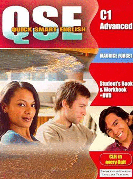 QSE QUICK SMART ENGLISH B2 C1 STUDENTS BOOK + WORKBOOK + DVD