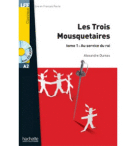 TROIS MOUSQUETAIRES 2 CD AUDIO MP3 LFF A2