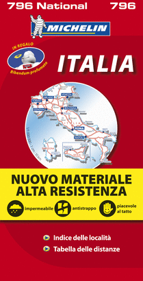 MAPA ITALIA 796 NATIONAL ALTA RESISTENCIA
