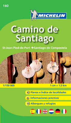 CAMINO DE SANTIAGO MAPA ZOOM
