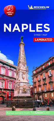 NAPLES MAPA PLEGLABLE PLASTIFICADO NAPOLES