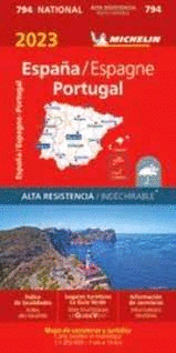 MAPA NATIONAL 794 ESPAÑA PORTUGAL ALTA RESISTENCIA 2023