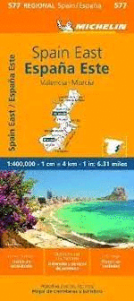 MAPA REGIONAL COMUNIDAD VALENCIANA MURCIA 577