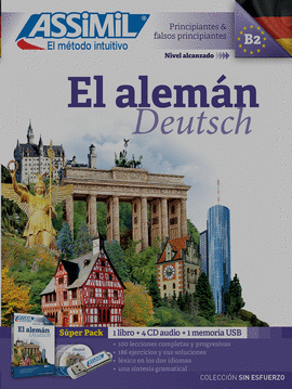 ALEMAN EL PACK LIBRO + 4 CDS AUDIO + USB
