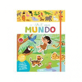 DE VIAJE POR EL MUNDO PRIMERAS PEGATINAS VIAJE MUNDO