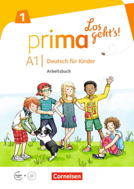 PRIMA - LOS GEHT'S! BD.1 ARBEITSBUCH, M. AUDIO-CD UND STICKERBOGEN