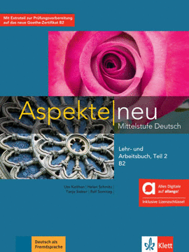 ASPEKTE NEU B2 LEHR UND ARBEITSBUCH TEIL 2  LIBRO DEL ALUMNO Y DE EJERCICIOS
