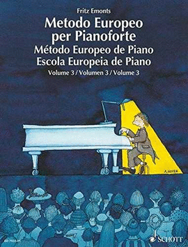 METODO EUROPEO DE PIANO VOL 3 PER PIANOFORTE