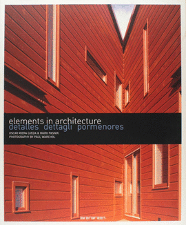 ELEMENTS IN ARCHITECTURE
