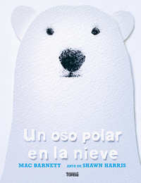 OSO POLAR EN LA NIEVE UN