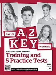 GO FOR A2 KEY FOR SCHOOLS SB+KEY+EXTRA MATERIAL