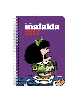 AGENDA 2027 MAFALDA ANILLADA PROTESTA VIOLETA