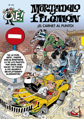 OLE MORTADELO 173 EL CARNET AL PUNTO