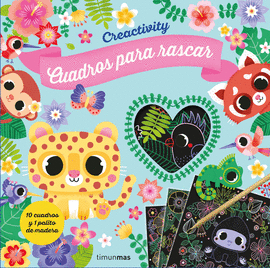 CREACTIVITY ANIMALES MONISIMOS CUADROS PARA RASCAR