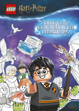 LEGO HARRY POTTER LIBRO PARA COLOREAR CON PEGATINAS