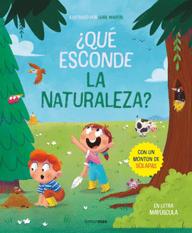 QUE ESCONDE LA NATURALEZA LIBRO CON SOLAPAS
