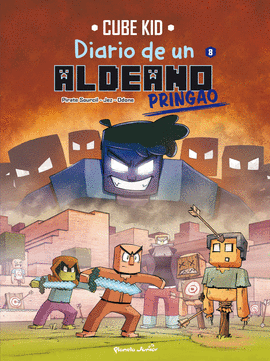 MINECRAFT DIARIO DE UN ALDEANO PRINGAO COMIC N 08
