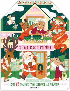TALLER DE PAPÁ NOEL LIBRO DE ADVIENTO DESPLEGABLE EL