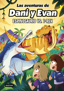 AVENTURAS DE DANI Y EVAN 10 ESPINOSAURIO VS T-REX LAS